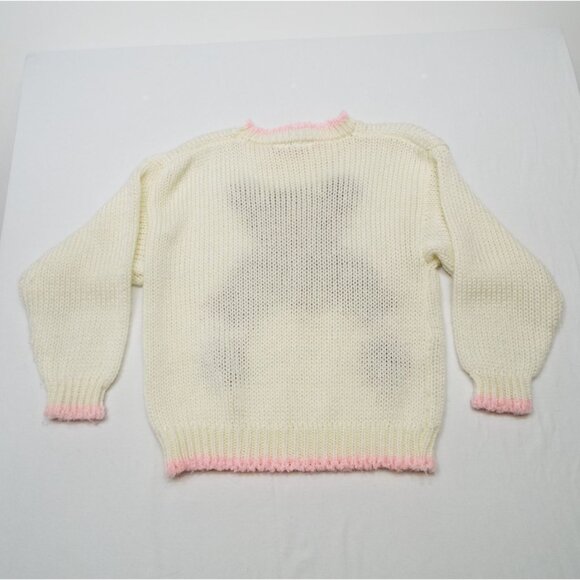 Vintage Far & Near Teddy Bear Sweater Size Large Made in Korea - Picture 2 of 10